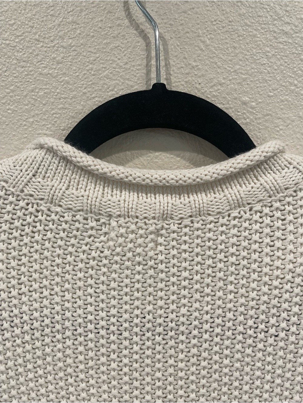 J. Crew Cream Cable-Knit Scoop Neck Sweater - Picture 9 of 9